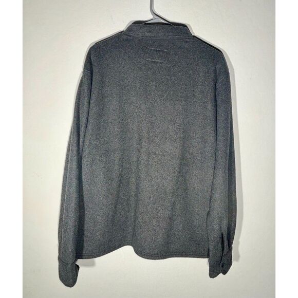 Goodfellow & Co Men’s Wool Blend Shirt Jacket Gray Shacket Size Large NWT - Picture 4 of 5